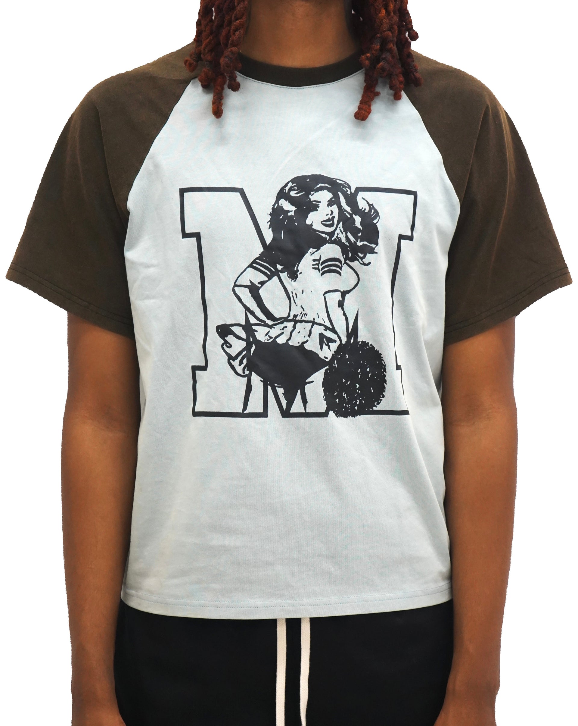 "VERONICA VARSITY" TEE