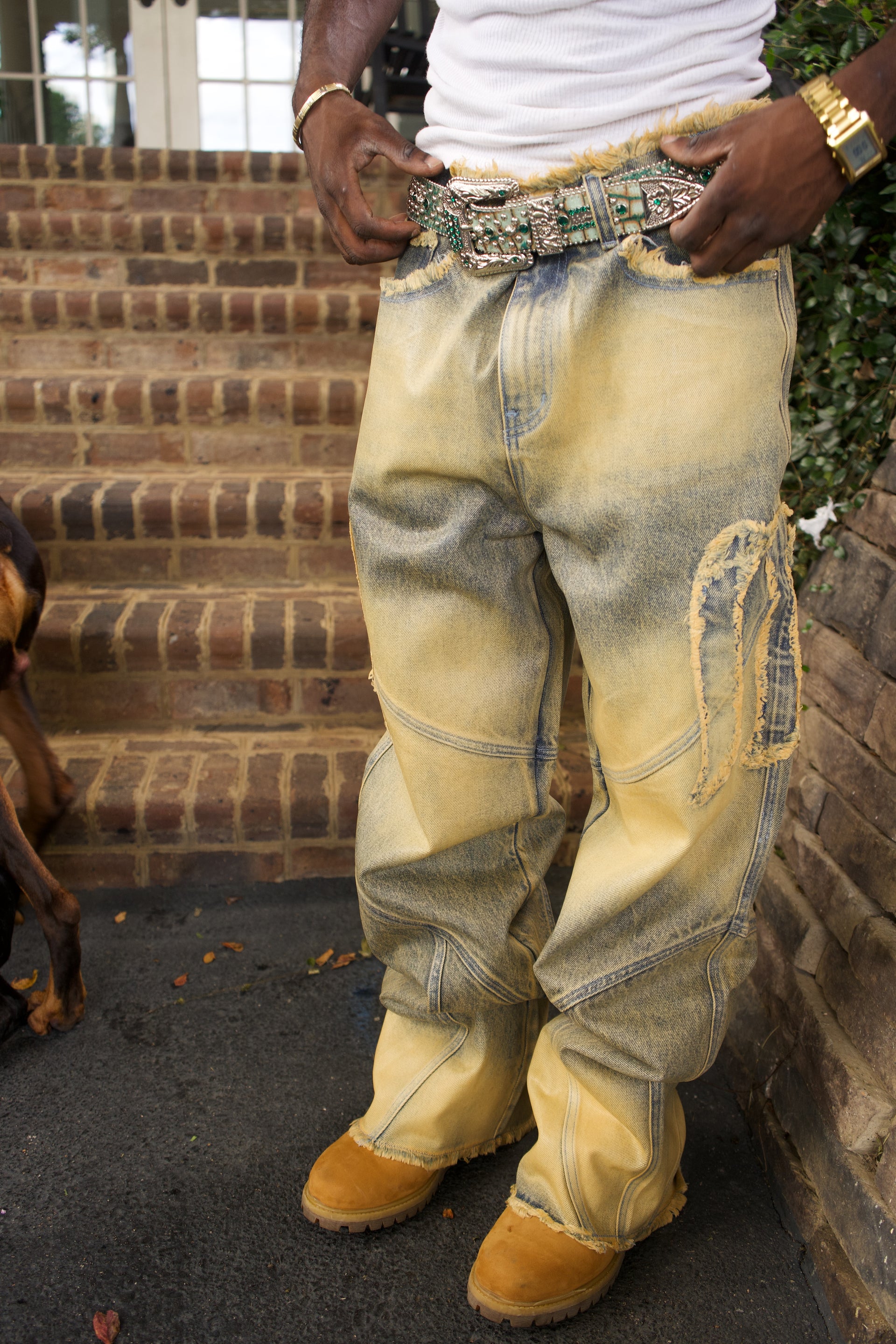 WAXED DENIM