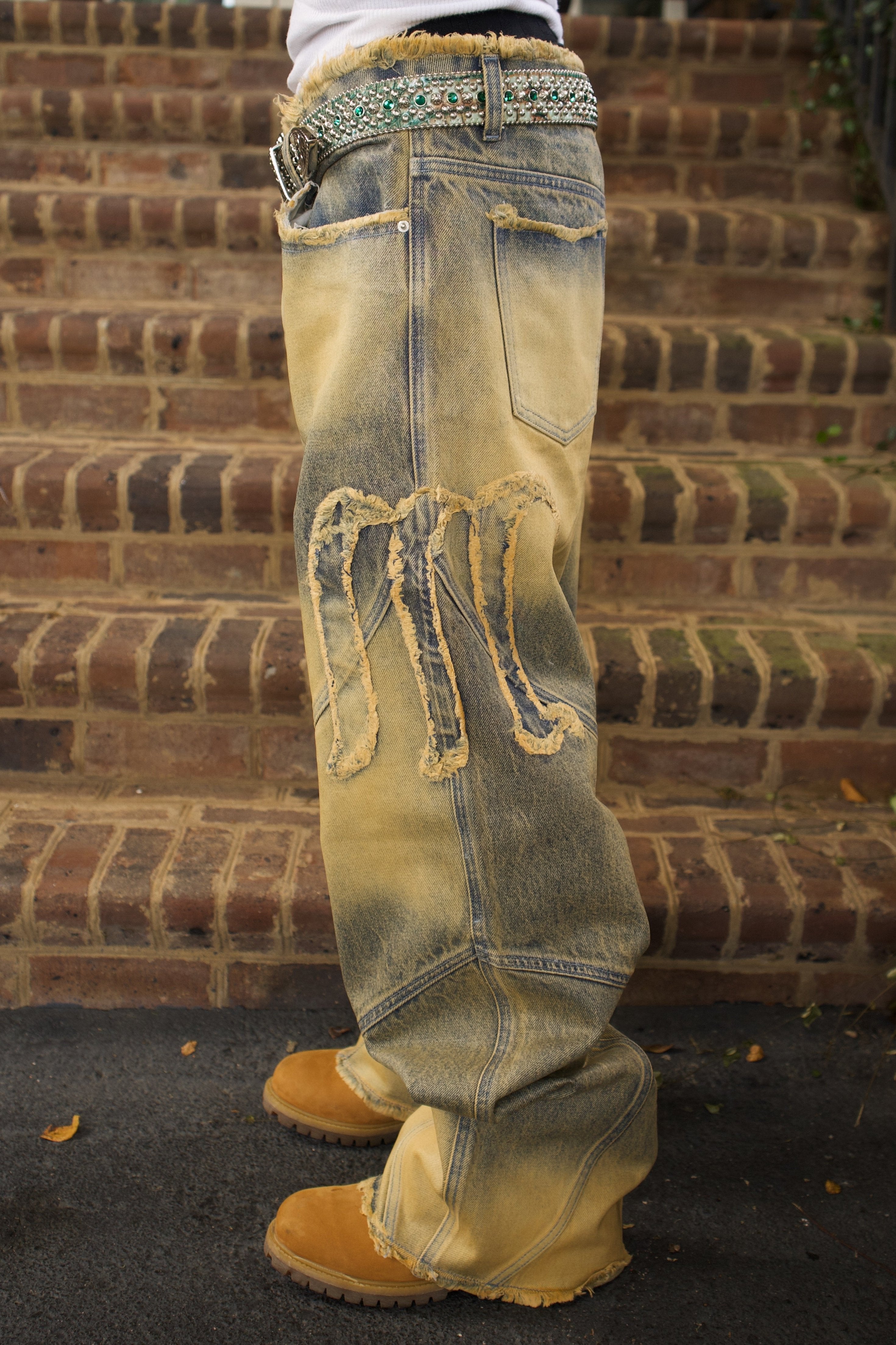 001 WAXED DENIM